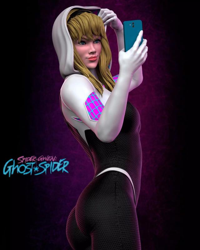 Spider Gwen - Ghost Spider STL
