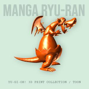 Manga Ryu-Ran 3D Print | Yu-Gi-Oh! Toon Duel Monster HD Model