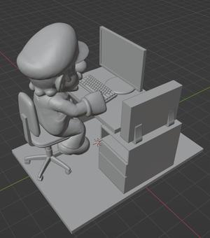 Mario Bros on desktop