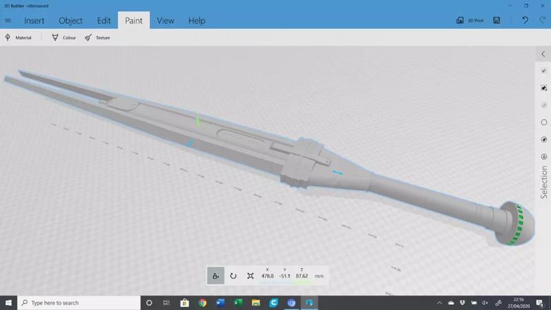 Vibrosword Solo starwars