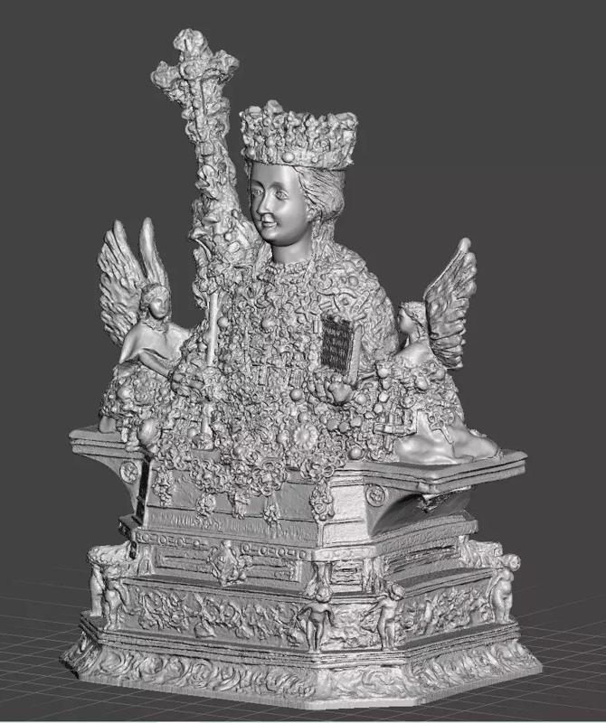 Saint Agatha Bust Busto di Santa Agata Statua Gift Italia