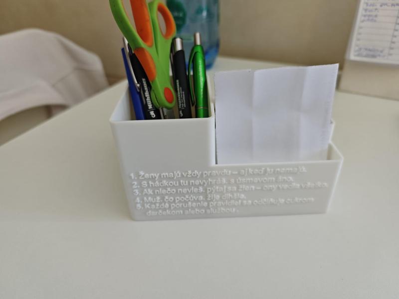 Organizer for a women's team 