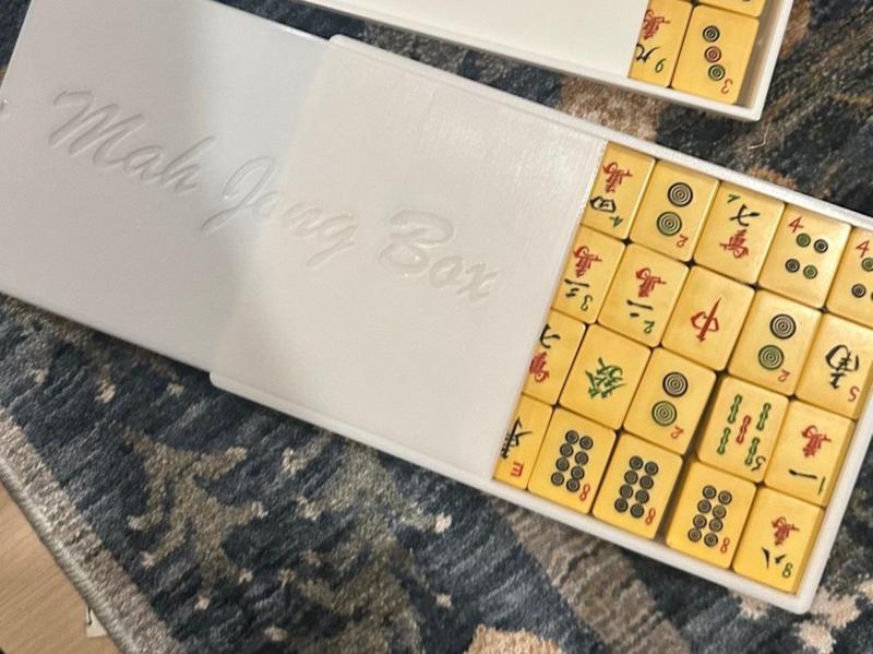 Mahjong Tray2 for pieces 15x22x30mm