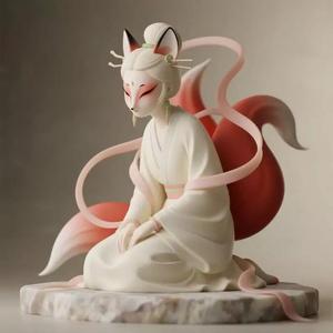 877 Fox Spirit Woman in Pu Song Ling Style  beast