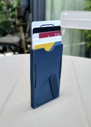 Cascade card wallet .(Print-in-place)