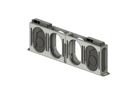 19-inch Rack Mount for 4x 3.5 HDD 