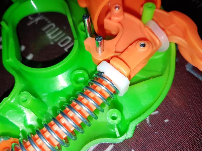 Nerf Doublestrike spring spacer