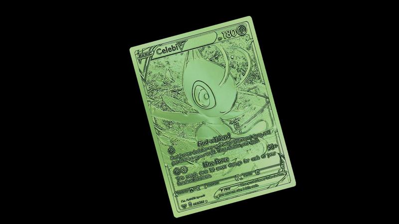 Celebi Pokemon card