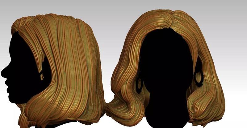 3D Hairstyles for girl V64