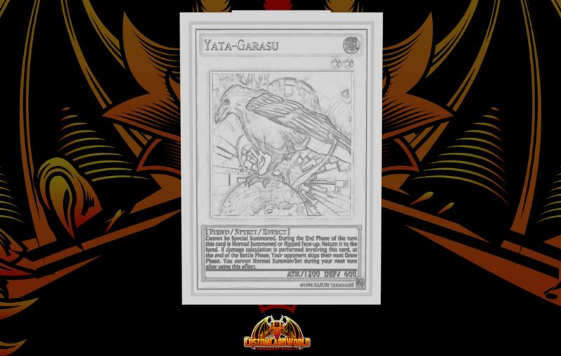 YUGIOH 3D CARD - Yata Garasu