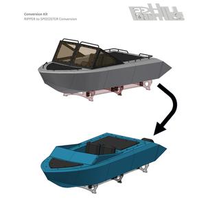 Conversion Kit SPEEDSTER River Jet Boat 1/6 Scale