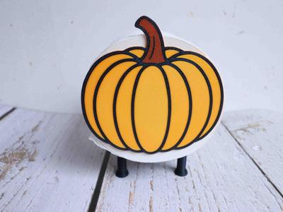 Pumpkin Toilet Paper Holder 