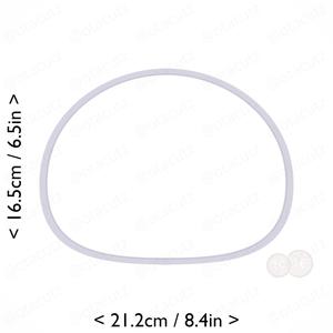 Mochi Cookie Cutter 8in / 20.3cm