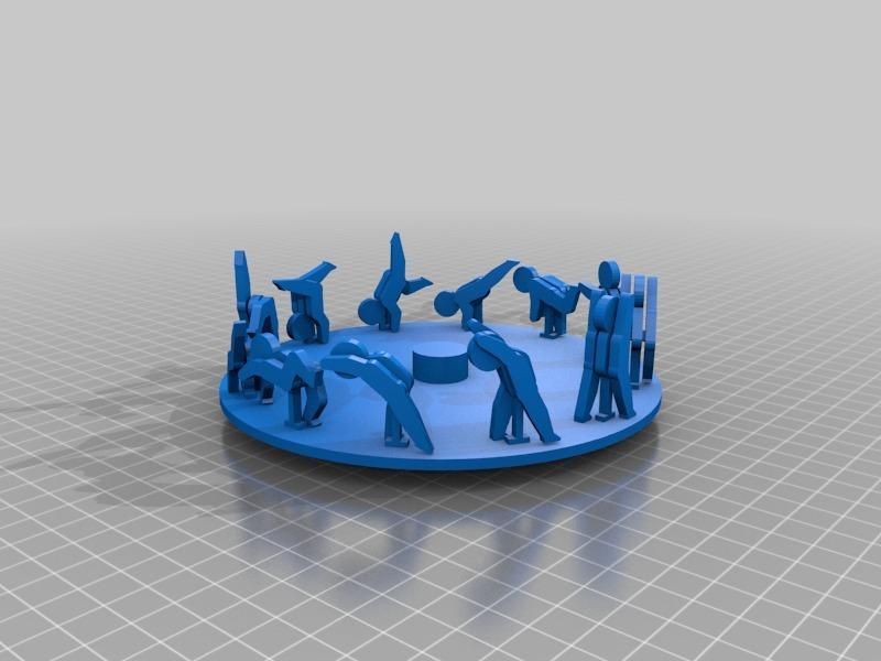 BOXOI (3D Zoetrope DIY Kit) 3D Print Files