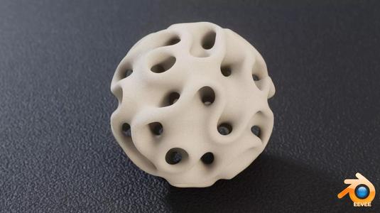 Gyroid Sphere