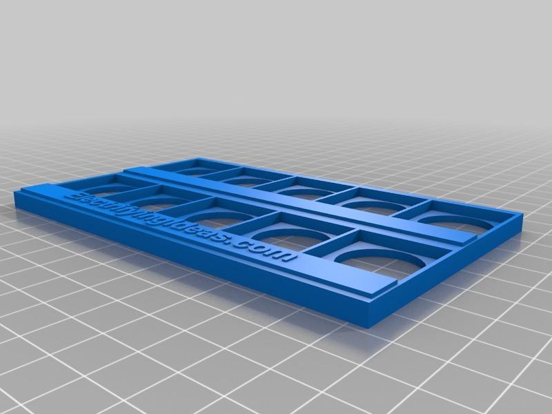 SD Card holder 3x5 Card Format