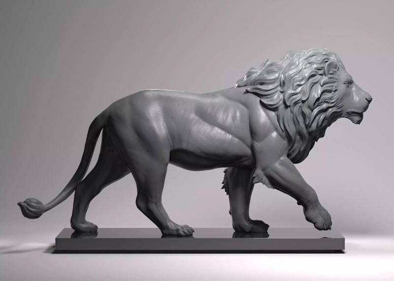 Lions Sculpture