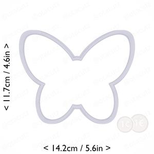 Butterfly Cookie Cutter 5.25in / 13.3cm