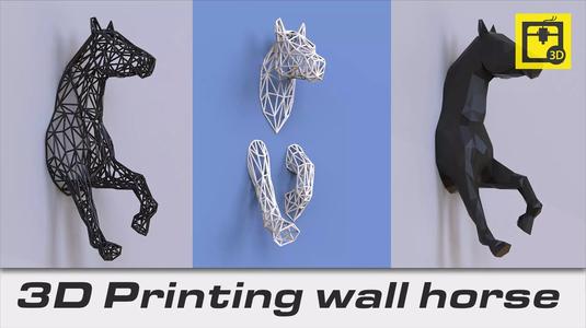 Majestic Abstract Horse Wall Decor