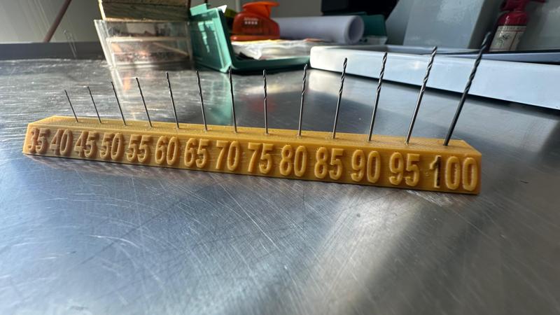 Goldsmith's Drill Bits Holder