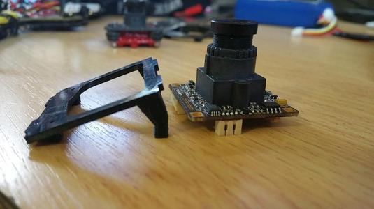 Blackout 20 deg camera mount