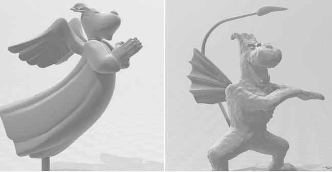 milou abge et démon