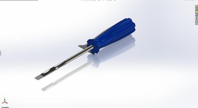 Flat Head Screwdriver