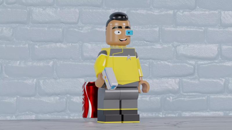 Samanthan Rutherford Lego Maxifig - Fully Articulated