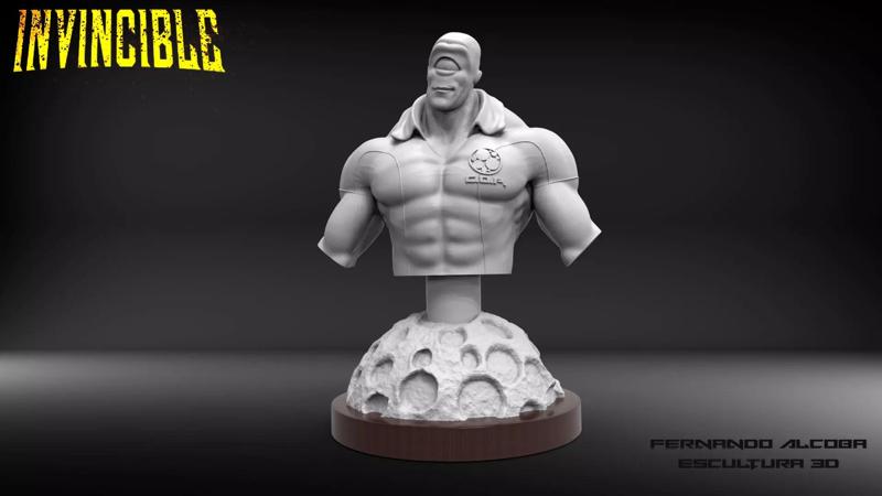 Allen The Alien Invinsible Series Bust