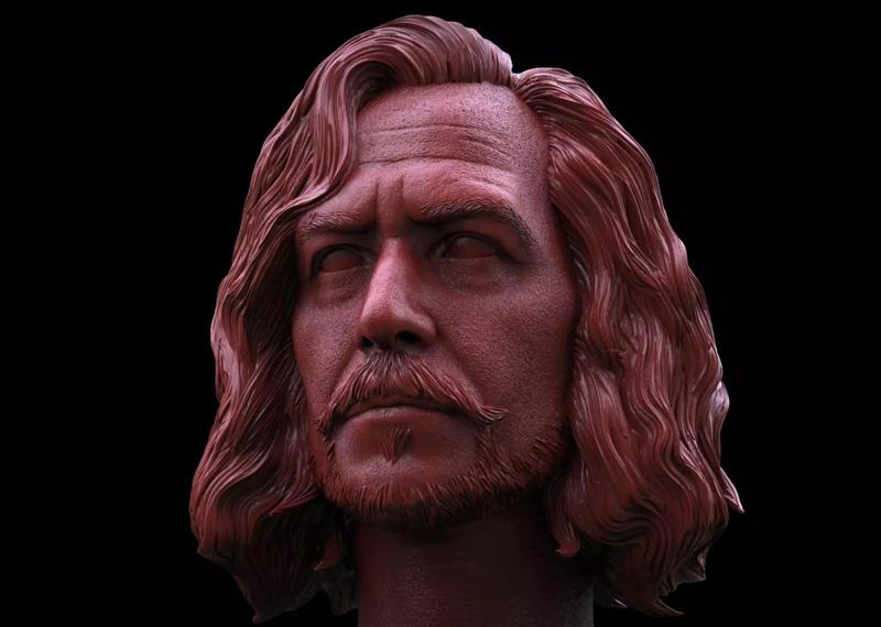 Sirius Black Head-Garry Oldman