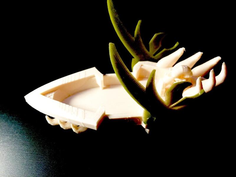 Fang-Tooth: Goblin Aether Ship (18mm Scale)
