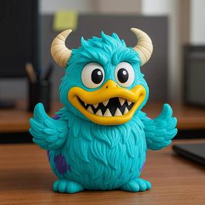 Rubber Duck - James P Sullivan model - 3d print