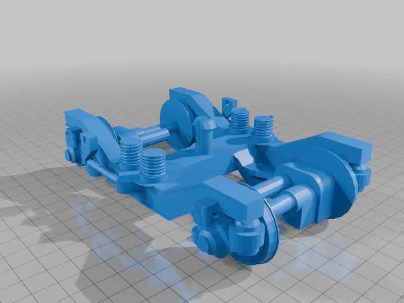 Original TGV PSE model with spring suspension in kit form for assembly and display in all scales