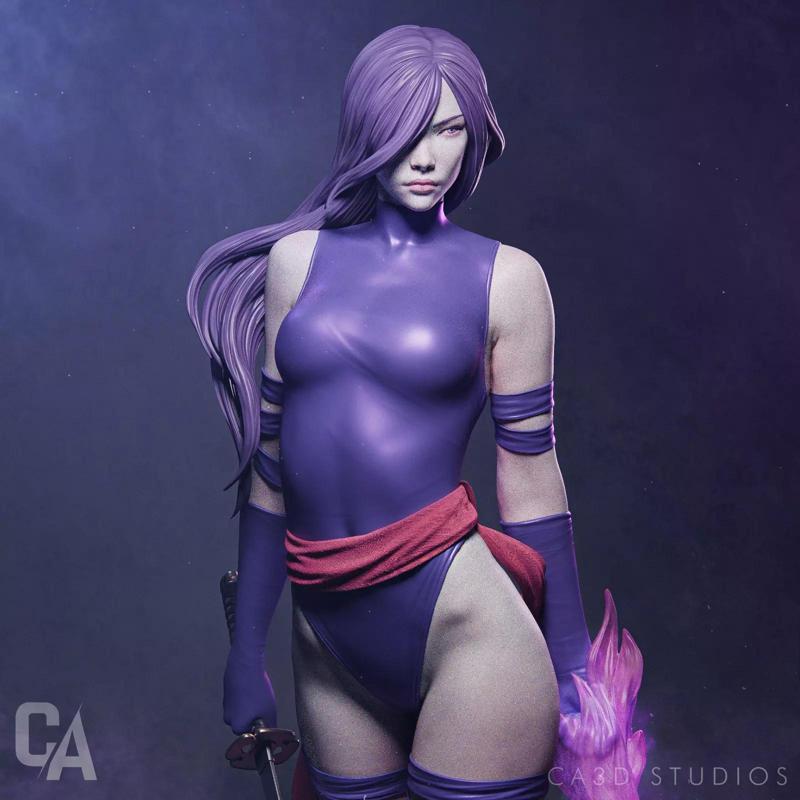 Psylocke 3D Print