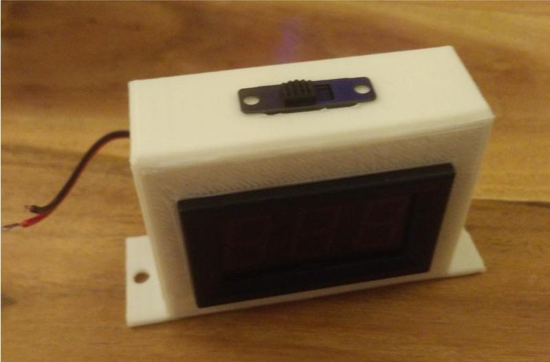 LED Voltmeter Holder