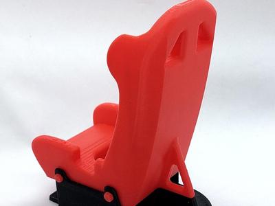 Silmple Racing Seat phone holder