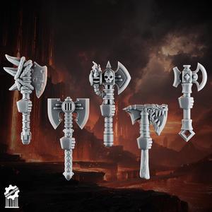 Emberforge axes - Fire lizards [Supported]