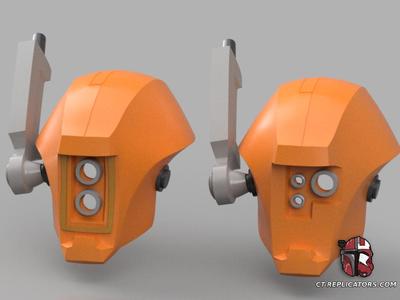 Tau Fire Warrior Helmet 1:1 Cosplay Replica