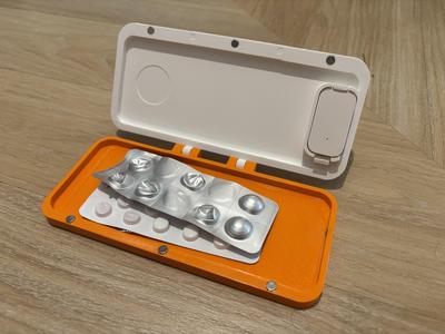Home automation pill box
