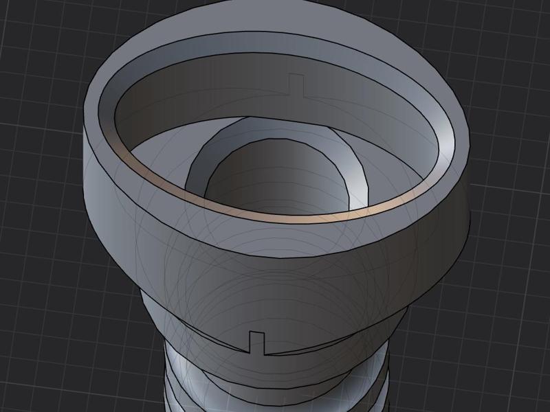 NAPA Battery vent adapter - Oval to 6mm OD round