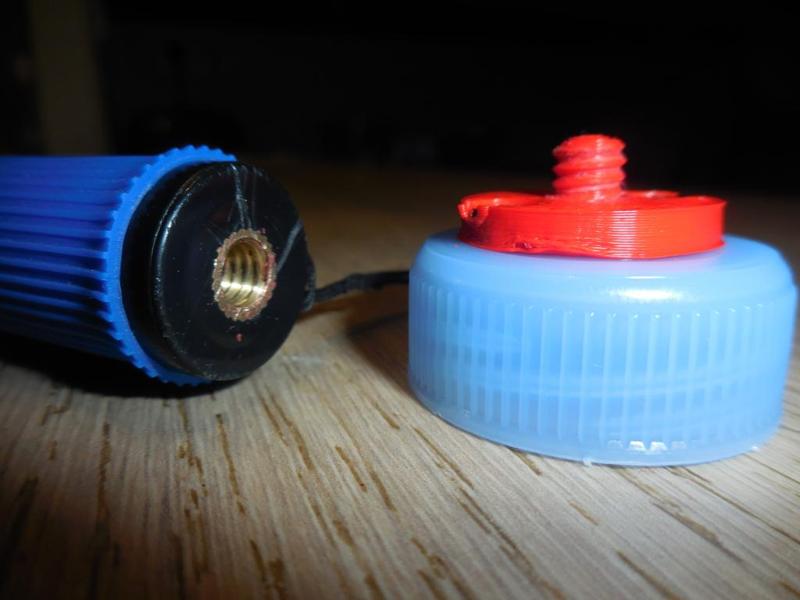 Bottle Cap Camera Screw