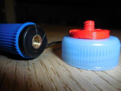 Bottle Cap Camera Screw