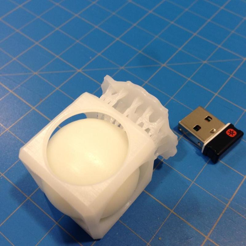 Ball in Cube Necklace and Earrings