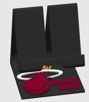 Miami Heat - NBA - Desktop Phone Stand