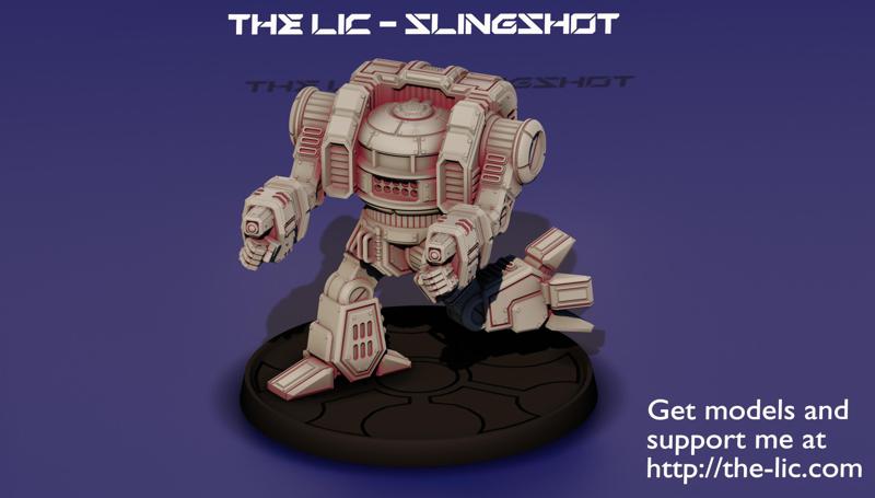The LIC - Slingshot 25 ton Light Mech