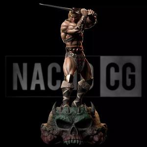 Statue and Bust version - Fan Art - He Man MOTU 3D Model Collection