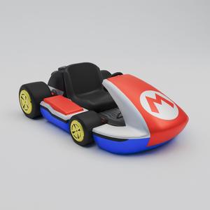 Mario Kart 3D Model - Iconic Racing RC Vehicle for 3D Printing