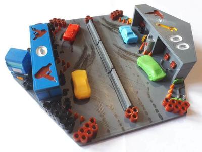 Rallyman GT pit Lane