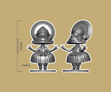 Kathakali Miniature