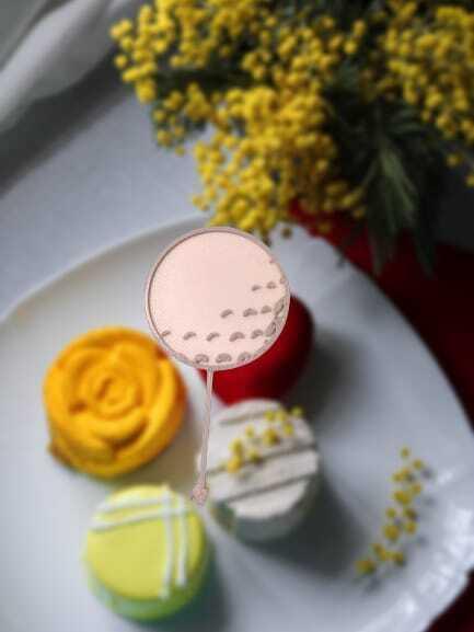 Golfball Cupcake Topper